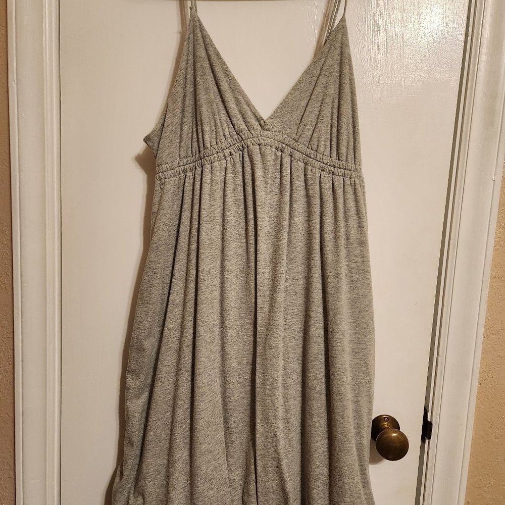 Mossimo Grey Strappy Dress size Lg